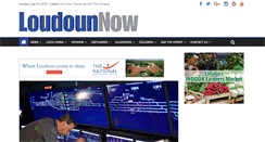 Desktop Screenshot of loudounnow.com